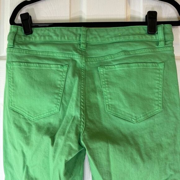 C. Wonder Skinny Crop Bright Green Denim Jeans Women’s Size 30 EUC - Picture 5 of 13